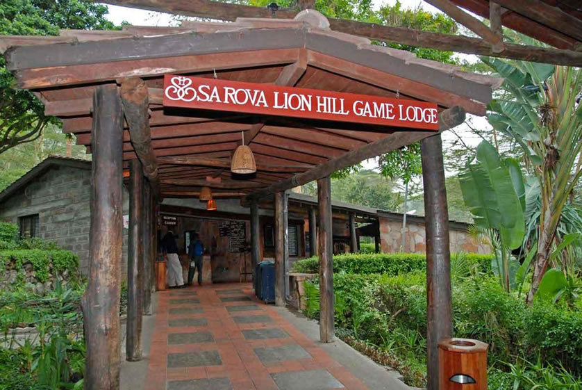 Sarova Lion Hill Lodge Entrance
